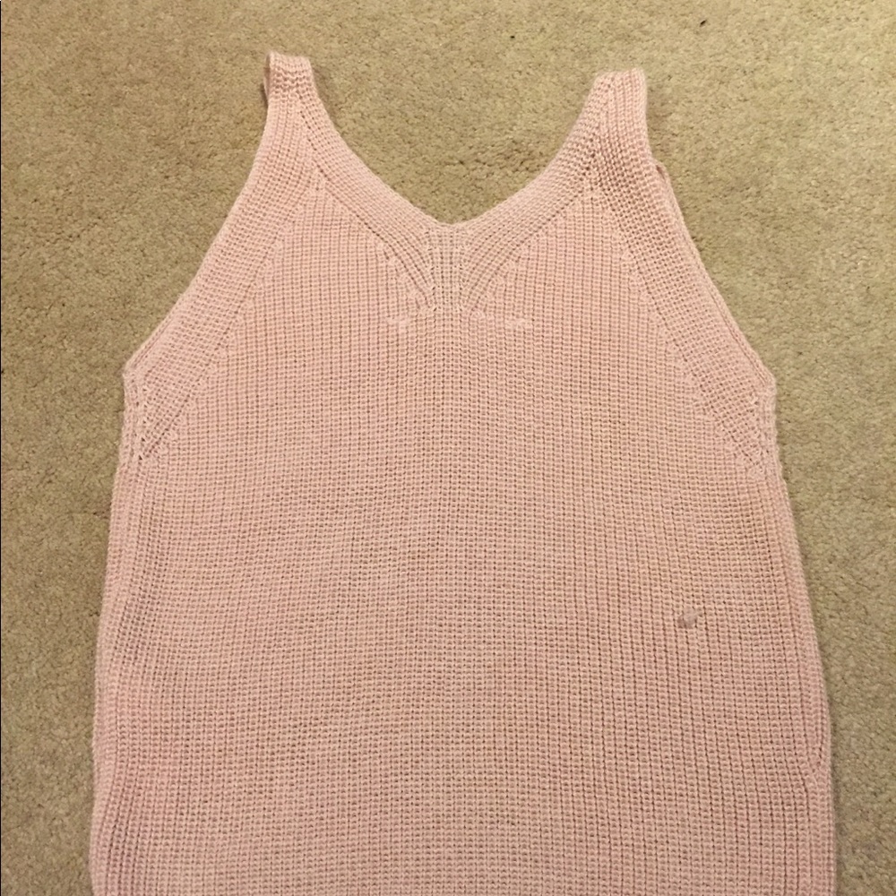 Light pink tank top